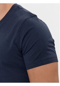 Tommy Jeans T-Shirt DM0DM04410 Granatowy Regular Fit. Kolor: niebieski. Materiał: bawełna #4