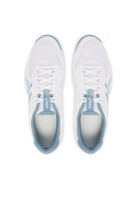 Asics Buty halowe Gel-Rocket 12 1071A116 Biały. Kolor: biały. Materiał: skóra #4