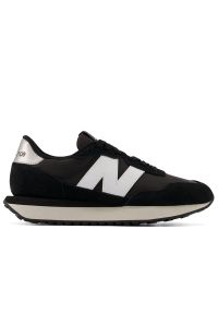 Buty damskie New Balance W23731P - czarne. Kolor: czarny. Materiał: guma, skóra, zamsz, materiał, syntetyk. Szerokość cholewki: normalna #1