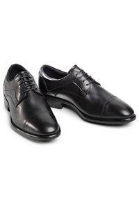 ecco - ECCO Półbuty Citytray 51270401001 Czarny. Kolor: czarny. Materiał: skóra #9