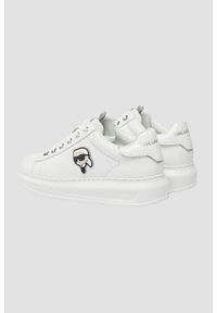 Karl Lagerfeld - KARL LAGERFELD Białe sneakersy Karl Nft Lo Lace, Rozmiar 40. Kolor: biały #3
