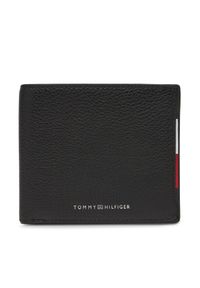 TOMMY HILFIGER - Portfel męski Tommy Hilfiger. Kolor: czarny