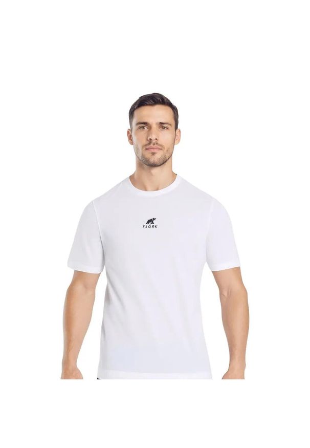 FJORK MERINO - Koszulka sportowa Performance męska. Kolor: czarny, biały, wielokolorowy. Materiał: poliester, elastan