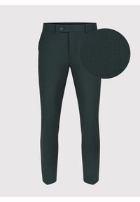 Pako Lorente - PAKO LORENTE – Zielone eleganckie spodnie męskie. Kolor: zielony. Styl: elegancki #8