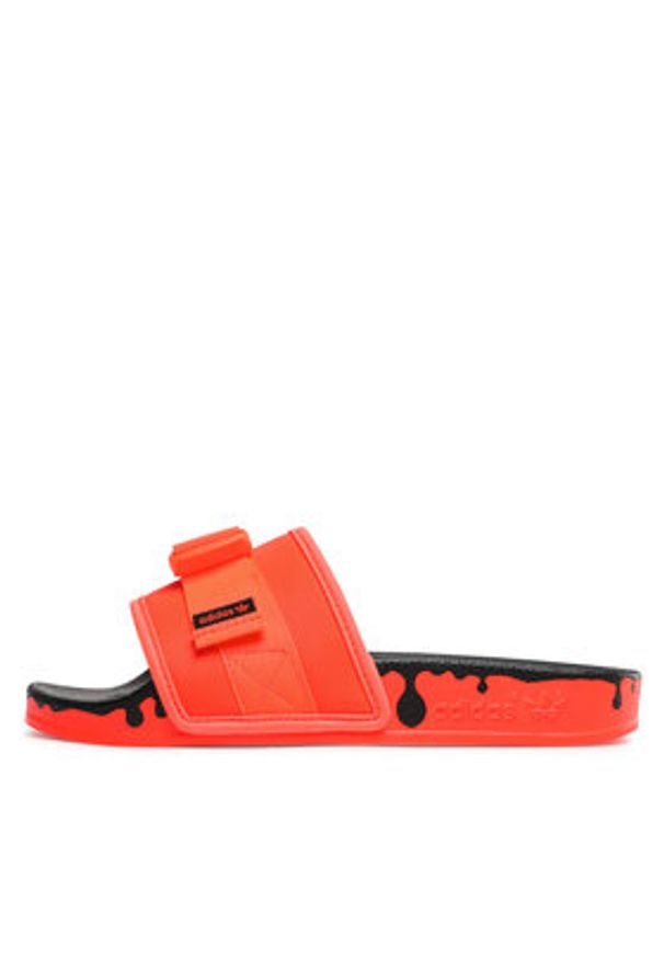 Adidas - adidas Klapki Pouchylette W GY1009 Pomarańczowy. Kolor: pomarańczowy. Materiał: materiał