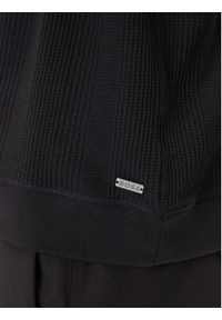 BOSS Bluza Structure 50545597 Czarny Regular Fit. Kolor: czarny. Materiał: bawełna, syntetyk #4