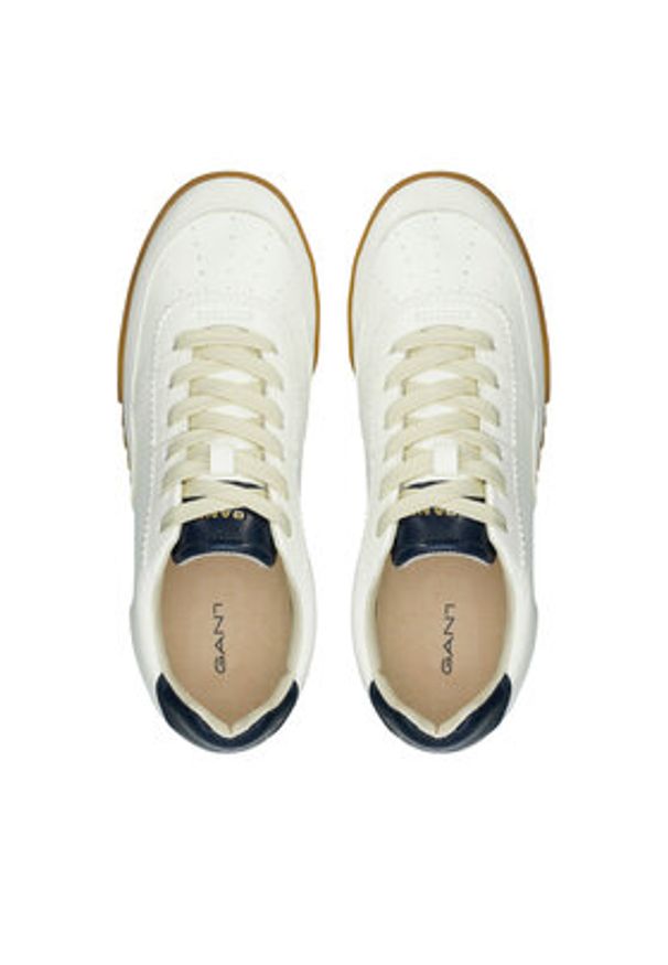 GANT - Gant Sneakersy 32631174 Biały. Kolor: biały. Materiał: skóra