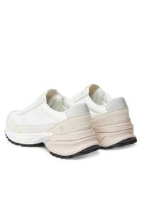 Calvin Klein Jeans Sneakersy Hike Runner Mg Nylon Perl YW0YW01963 Biały. Kolor: biały. Materiał: skóra