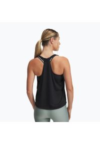 Top treningowy damski Under Armour Tech Swing Tank. Kolor: czarny #2