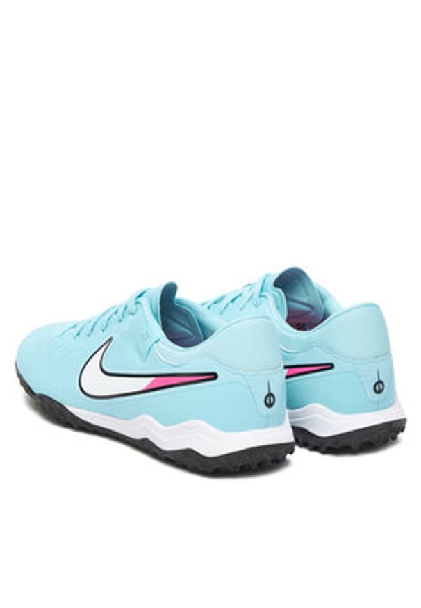 Nike Buty do piłki nożnej Legend 10 Academy TF DV4342 Błękitny. Kolor: niebieski. Materiał: skóra