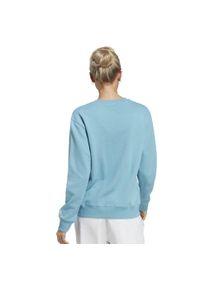 Adidas - Bluza damska adidas Essentials Linear French Terry. Kolor: niebieski, wielokolorowy, biały #2