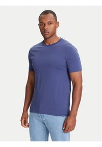 United Colors of Benetton - United Colors Of Benetton T-Shirt 3U53J1F15 Niebieski Regular Fit. Kolor: niebieski. Materiał: bawełna