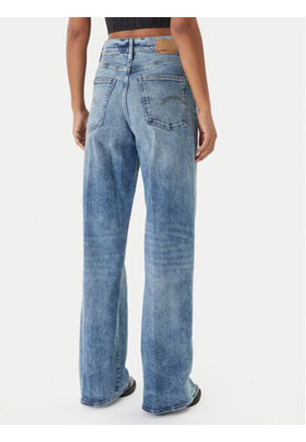 G-Star RAW - G-Star Raw Jeansy Deck 2.0 D23591-E205 Niebieski Wide Leg. Kolor: niebieski