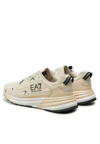 EA7 Emporio Armani Sneakersy X8X156 XK360 U064 Écru. Materiał: materiał