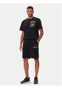 Plein Sport Szorty sportowe PAEC MJT2601 STE003N Czarny Regular Fit. Kolor: czarny. Materiał: bawełna. Styl: sportowy #3