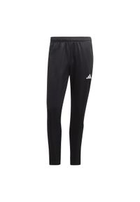 Spodnie do piłki nożnej Adidas Tiro 23 Club. Kolor: biały, wielokolorowy, czarny. Materiał: poliester