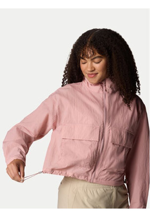 columbia - Columbia Kurtka przejściowa Paracutie™ Cropped Cargo Windbreaker 2116571 Czerwony Regular Fit. Kolor: czerwony. Materiał: syntetyk