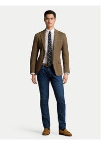 Polo Ralph Lauren Koszula 710928255002 Biały Custom Fit. Typ kołnierza: polo. Kolor: biały. Materiał: bawełna #3