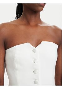 Morgan Top 261-CPANA.F Biały Regular Fit. Kolor: biały. Materiał: syntetyk #4