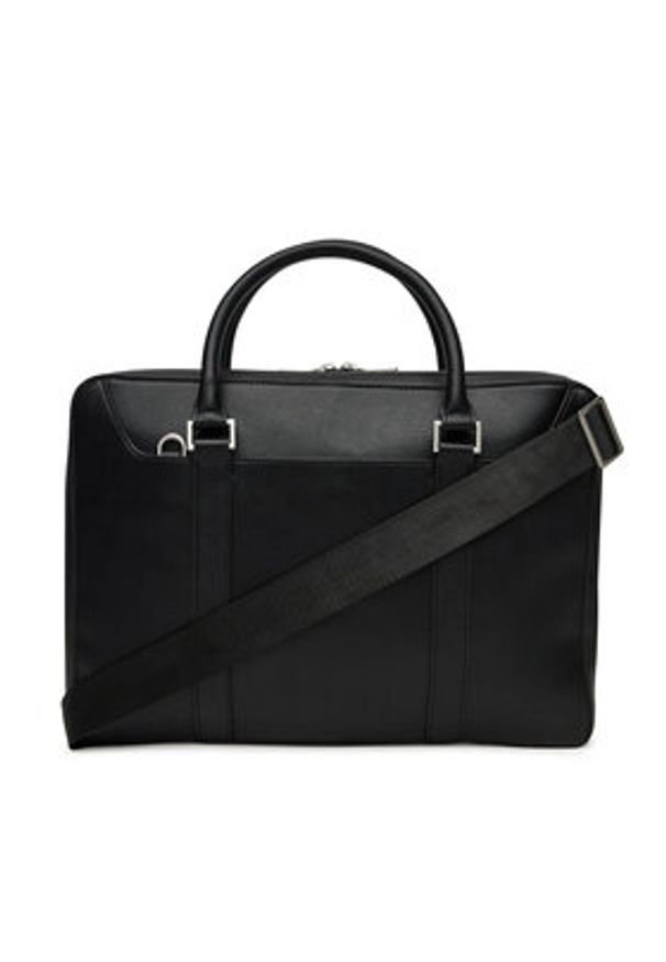 Guess Torba na laptopa HMPATU P5238 Czarny. Kolor: czarny. Materiał: skóra