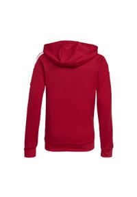 Adidas - Bluza piłkarska dla dzieci adidas Squadra 21 Hoody Youth. Typ kołnierza: kaptur. Kolor: wielokolorowy, czerwony, biały. Sport: piłka nożna