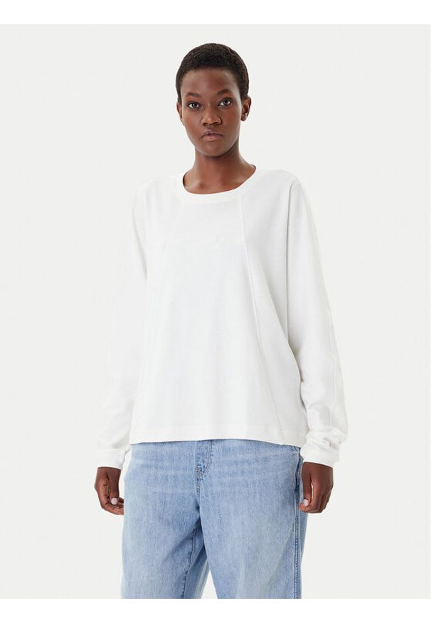 G-Star RAW - G-Star Raw Bluzka D27742-D976 Biały Oversize. Kolor: biały. Materiał: bawełna