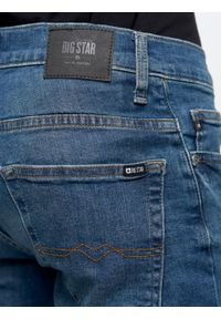 Big-Star - Spodnie jeans męskie bardzo dopasowane Nader 495. Stan: obniżony. Kolor: niebieski. Styl: klasyczny, elegancki, sportowy #3