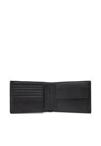 Calvin Klein Portfel męski Ck Sleek Trifold 10Cc W/Coin K50K512865 Czarny. Kolor: czarny. Materiał: materiał