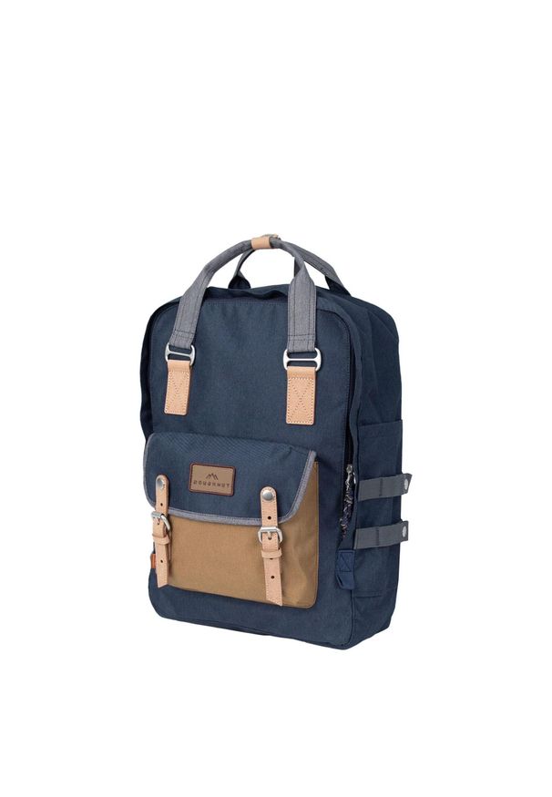 Plecak na laptopa Doughnut Macaroon Large Happy Camper Series - nautical. Kolor: niebieski