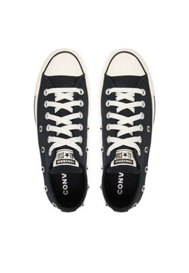 Converse Trampki Chuck Taylor All Star Beads A16679C Czarny. Kolor: czarny. Materiał: materiał
