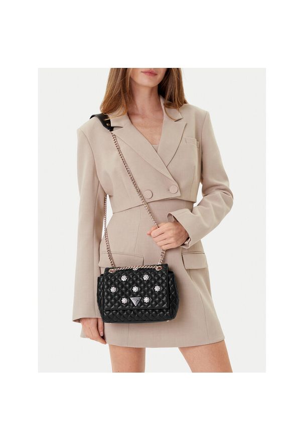 Torebka Guess. Kolor: czarny