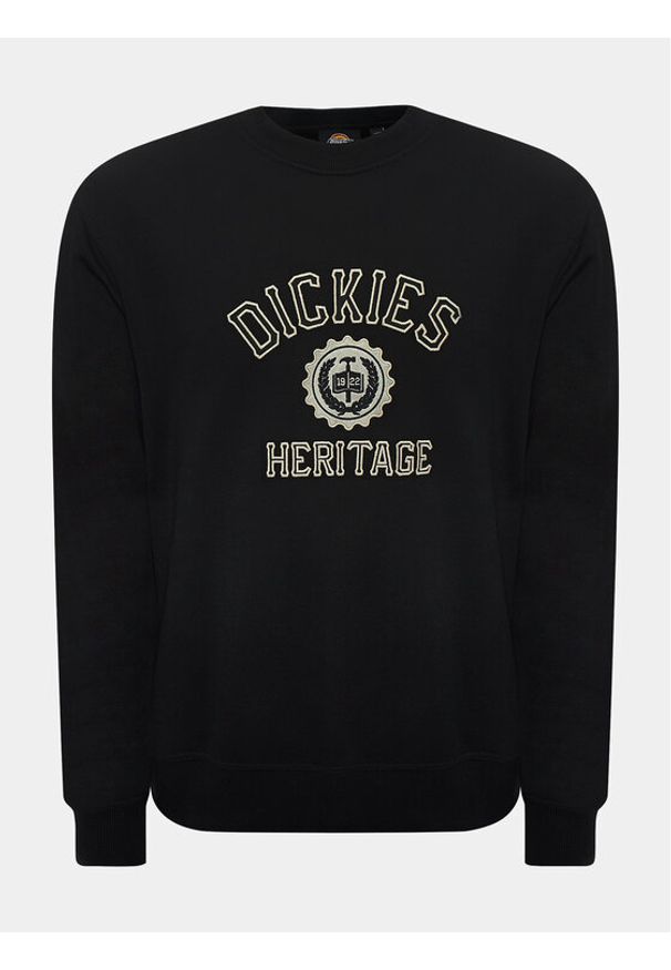Dickies Bluza Oxford DK0A4YEN Czarny Regular Fit. Kolor: czarny. Materiał: bawełna