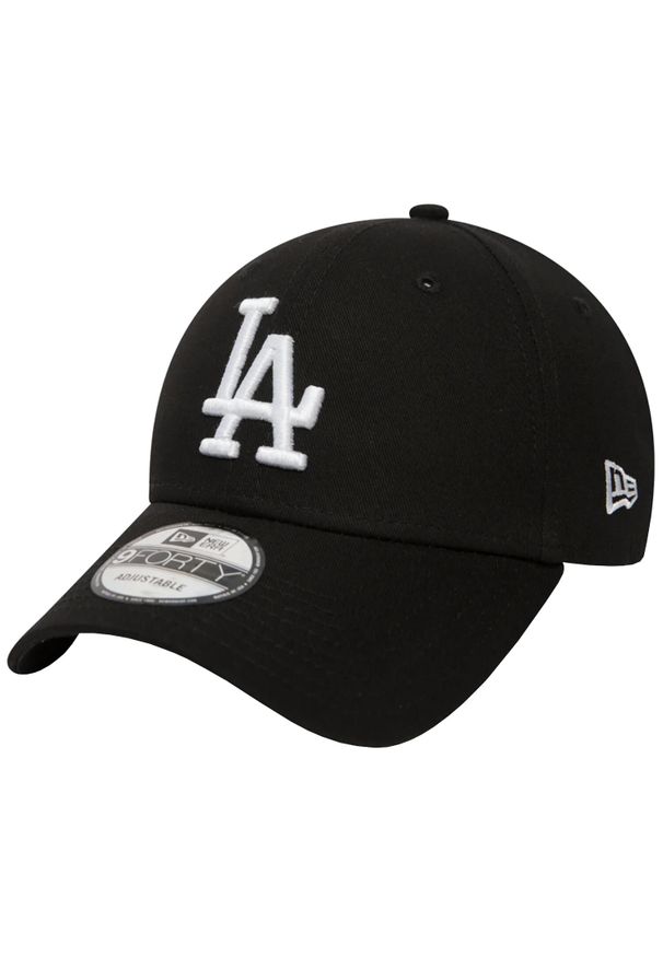 Casquette New Era essential 9forty Los Angeles Dodgers. Kolor: biały, wielokolorowy, czarny