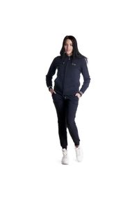 LEONE 1947 APPAREL - Damski dres z kapturem Shine On. Kolor: czarny. Materiał: dresówka. Sport: fitness