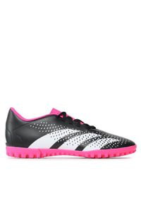Adidas - adidas Buty do piłki nożnej Predator Accuracy.4 Turf Boots GW4647 Czarny. Kolor: czarny. Materiał: skóra #1