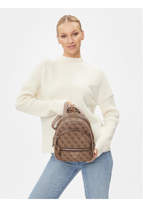 Guess Plecak HWSG69 94320 Brązowy. Kolor: brązowy. Materiał: skóra
