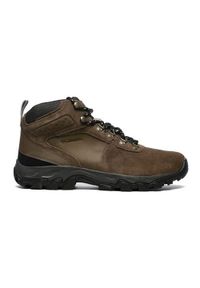 columbia - Buty trekkingowe męskie Columbia Newton Ridge Plus II Waterproof. Wysokość cholewki: za kostkę. Zapięcie: sznurówki. Kolor: wielokolorowy. Materiał: materiał, skóra. Szerokość cholewki: normalna. Sport: turystyka piesza