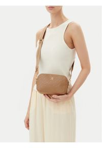 TOMMY HILFIGER - Tommy Hilfiger Torebka Th Distinct Camera Bag Mono AW0AW17221 Brązowy. Kolor: brązowy. Materiał: skórzane #1