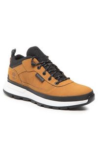 Timberland Sneakersy Field Trekker Low TB0A2A15231 Żółty. Kolor: żółty. Materiał: nubuk, skóra