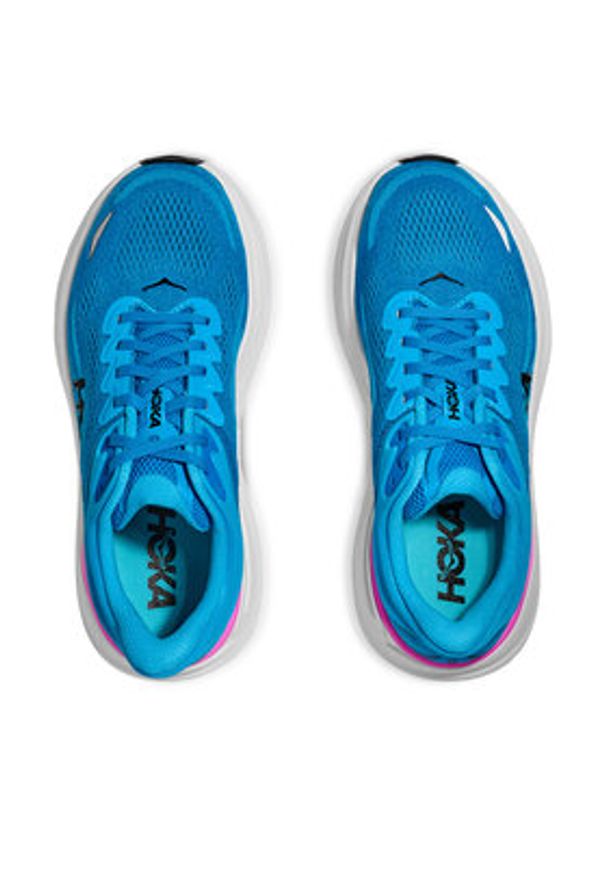 HOKA - Hoka Buty do biegania Bondi 9 1162012 Niebieski. Kolor: niebieski. Materiał: materiał