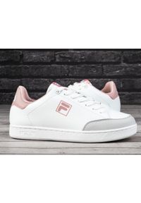 Buty damskie sportowe do chodzenia Fila COURTBAY WMN. Kolor: biały, wielokolorowy, różowy. Sport: turystyka piesza