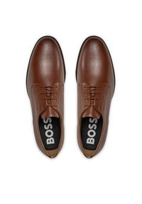 BOSS - Boss Półbuty Colby Derb 50498467 Brązowy. Kolor: brązowy
