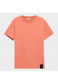 outhorn - T-shirt z nadrukiem męski. Okazja: na co dzień. Materiał: jersey, bawełna. Wzór: nadruk. Styl: casual #5