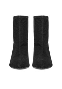 DeeZee Botki 5758 Czarny. Kolor: czarny. Materiał: materiał #3