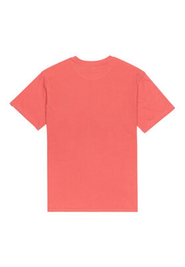 Quiksilver T-Shirt Ev Comp Logo EQYZT08182 Czerwony Regular Fit. Kolor: czerwony. Materiał: bawełna