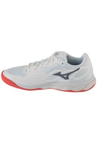 Mizuno - Buty do tenisa męskie, Wave Enforce Court AC Tennis. Kolor: biały. Model: Mizuno Wave. Sport: tenis