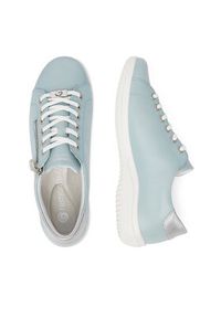 Remonte Półbuty D1E03-13 Niebieski. Kolor: niebieski. Materiał: skóra #6