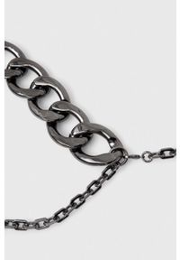 Patrizia Pepe pasek damski kolor szary. Kolor: szary #5