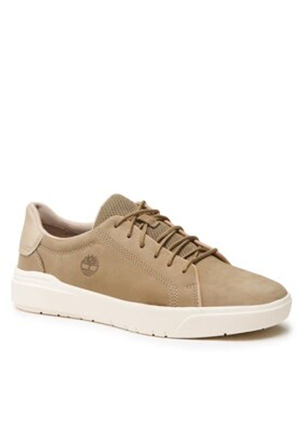 Timberland Sneakersy Seneca Bay Oxford TB0A5TY5DR01 Beżowy. Kolor: beżowy. Materiał: skóra