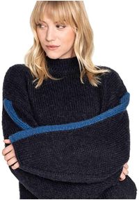 Lee - SWETER DAMSKI LEE CHUNKY KNIT MIDNIGHT NAVY L52ZJXMA 112112160